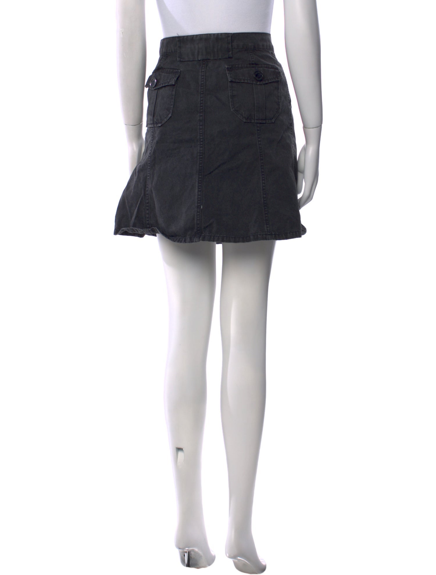 Marc Jacobs Embroidered Accent Mini Skirt